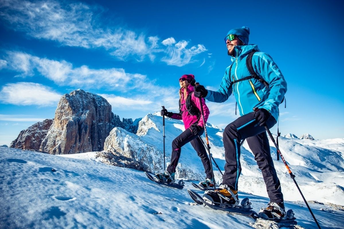 Escursione invernale con ciaspole nei boschi di San Martino di Castrozza